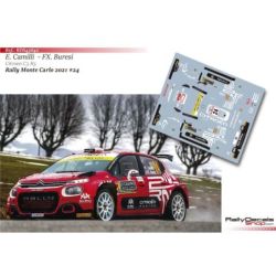 Eric Camilli - Citroen C3 R5 - Rally Monte Carlo 2021