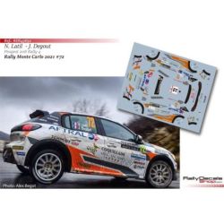 Nicolas Latil - Peugeot 208 Rally 4 - Rally Monte Carlo 2021