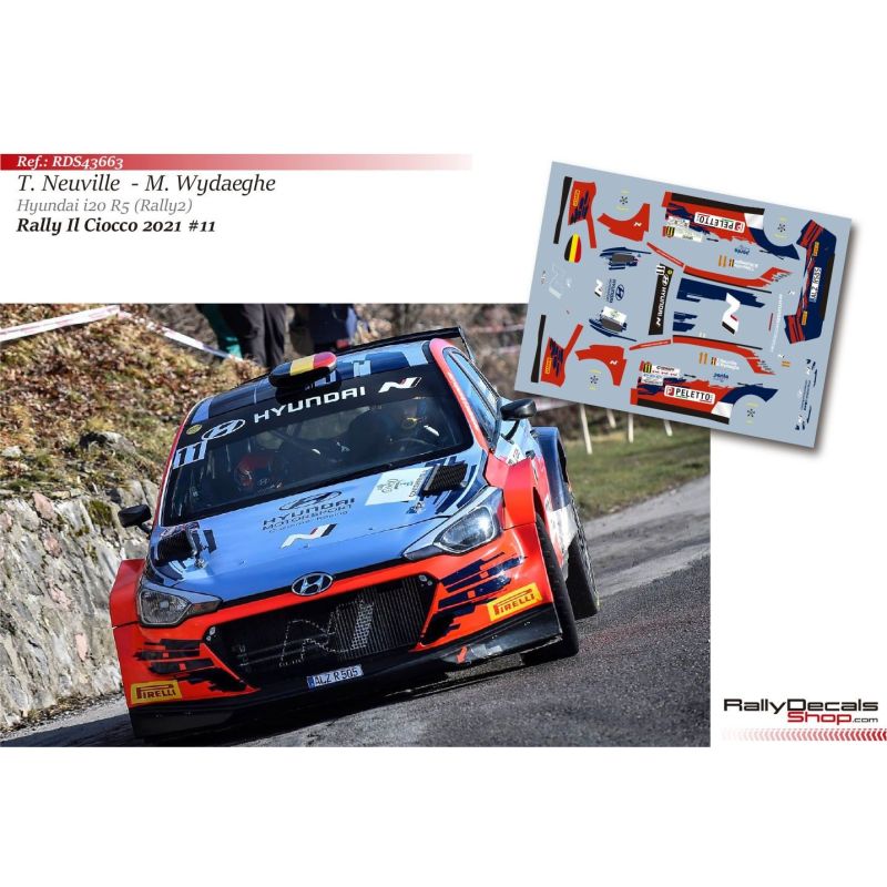 Thierry Neuville - Hyundai i20 Rally2 - Rally Il Ciocco 2021