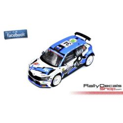 Emil Lindholm - Skoda Fabia Rally 2 Evo - Rally Croatia 2021