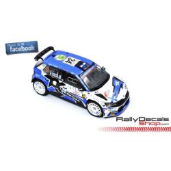 Emil Lindholm - Skoda Fabia Rally 2 Evo - Rally Croatia 2021