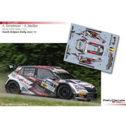 Adrian Fernémont - Skoda Fabia Rally 2 Evo - South Belgian Rally 2021