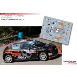 Alexey Lukyanuk - Citroen C3 Rally 2 - Rally di Roma Capitale 2021