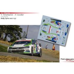 Vincent Verschueren - VW Polo R5 - Rally Ypres 2021