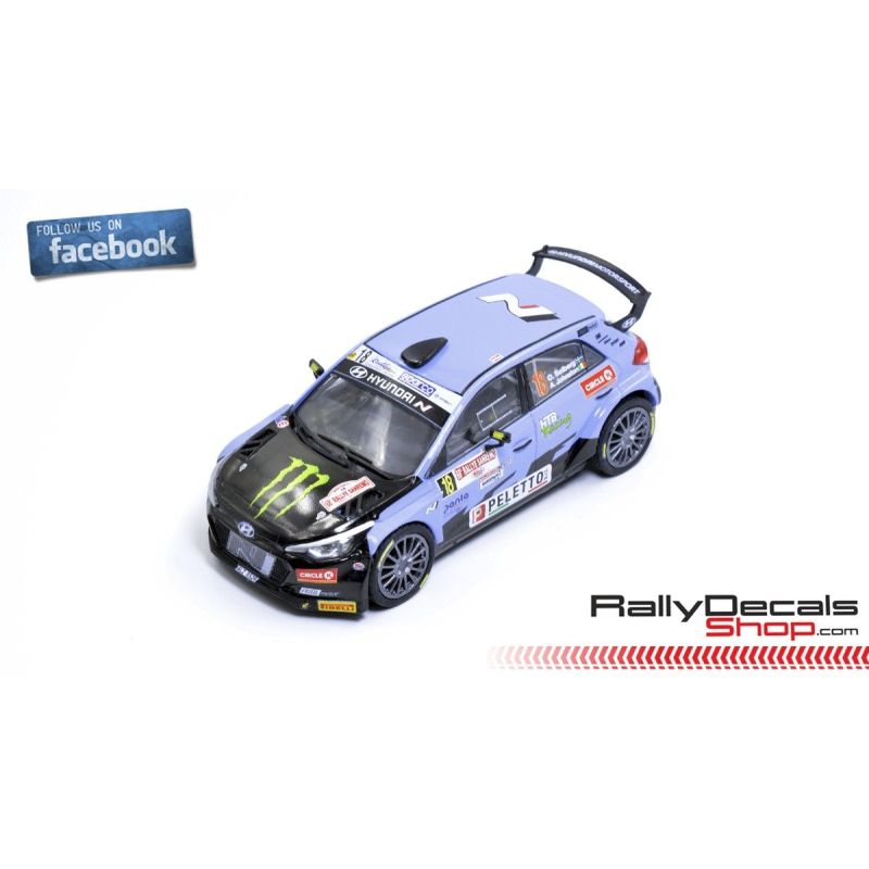 Hyundai i20 R5 - Oliver Solberg - Rally Sanremo 2021