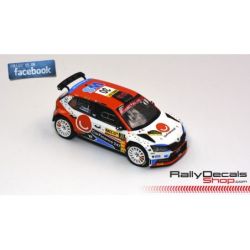 Chris Ingram - Skoda Fabia Rally 2 Evo - Rally RACC Catalunya 2021