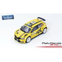 Skoda Fabia R5 Evo - Pontus Tidemand - Rally Monza 2020