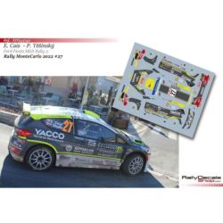 Erik Cais - Ford Fiesta Rally 2 MKII - Rally MonteCarlo 2022