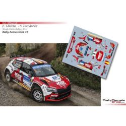 Efren Llarena - Skoda Fabia Rally 2 Evo - Rally Azores 2022