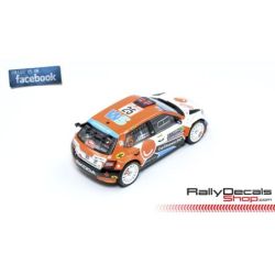 Skoda Fabia Rally 2 Evo - Chris Ingram - Rally MonteCarlo 2022