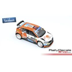 Skoda Fabia Rally 2 Evo - Chris Ingram - Rally MonteCarlo 2022