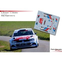 Eric Brunson - VW Polo R5 - Rally Touquet 2022