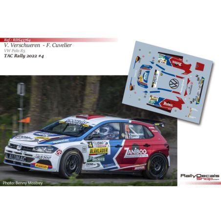 Vincent Verschueren - VW Polo R5 - TAC Rally 2022