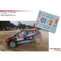 Armindo Araujo - Skoda Fabia Rally 2 Evo - Rally Portugal 2022