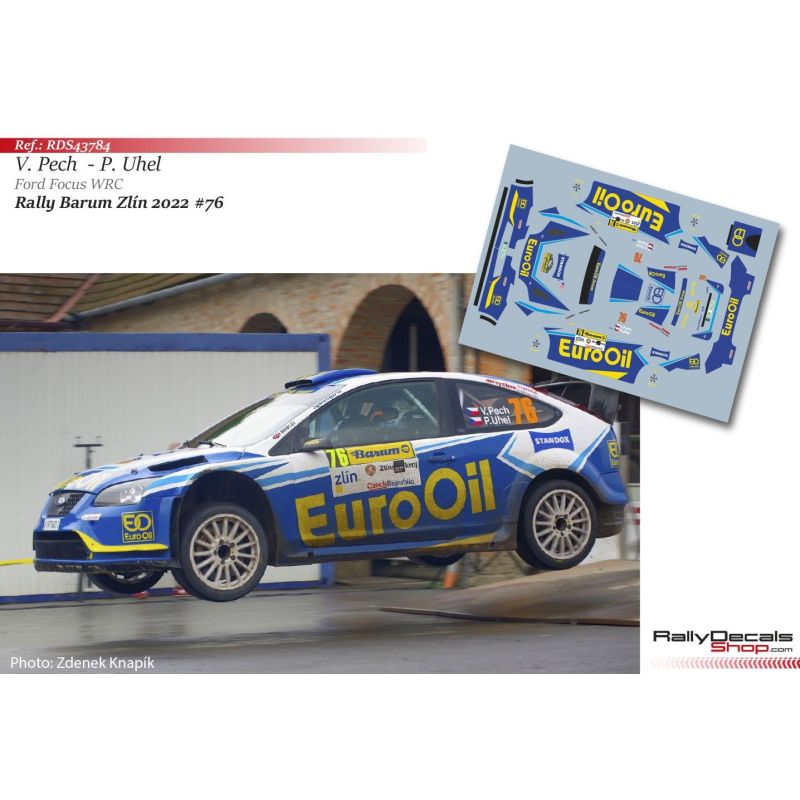 Václav Pech - Ford Focus WRC - Rally Barum 2022
