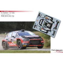 Alejandro Cachón - Citroen C3 Rally 2 - Rally Ypres 2022