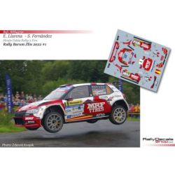 Efrén Llarena - Skoda Fabia Rally 2 Evo - Rally Barum 2022