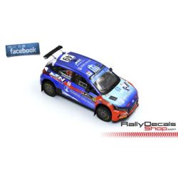 Hyundai i20 Rally 2 - Lambros Athanassoulas - Rally Acropolis 2022