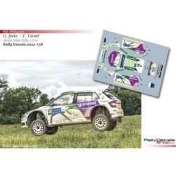 Gregor Jeets - Skoda Fabia Rally 2 Evo - Rally Estonia 2022