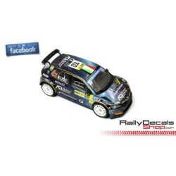 Alberto Battistolli - Skoda Fabia Rally2 Evo - Rally RACC Catalunya 2022
