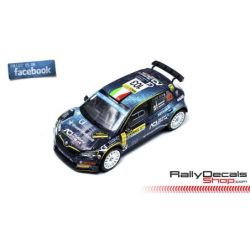 Skoda Fabia Rally2 Evo - Alberto Battistolli - Rally RACC Catalunya 2022