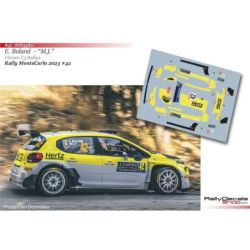Eamonn Boland - Citroen C3 Rally2 - Rally MonteCarlo 2023