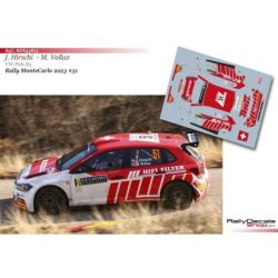 Jonathan Hirschi - VW Polo R5 - Rally MonteCarlo 2023