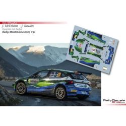 Josh McErlean - Hyundai i20 Rally2 - Rally MonteCarlo 2023