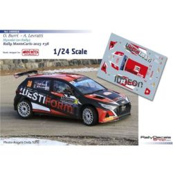 Olivier Burri - Hyundai i20 Rally2 - Rally MonteCarlo 2023