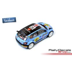 Skoda Fabia Rally2 Evo - Chris Ingram - Rally MonteCarlo 2023