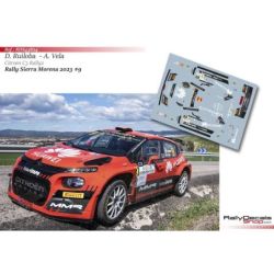 Diego Ruiloba - Citroen C3 Rally2 - Rally Sierra Morena 2023