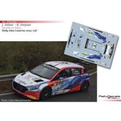 Jan Solans - Hyundai i20 Rally2 - Rally Islas Canarias 2023