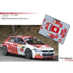Jonathan Hirschi - VW Polo R5 - Rally International du Valais 2022