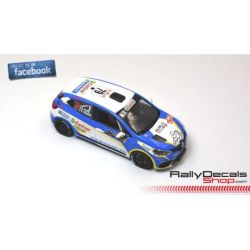 Renault Clio Rally 4 - Anthony Fotia - Rally MonteCarlo 2022