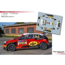 Chris Ingram - VW Polo R5 - Rally Ypres 2023