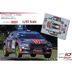 Mathieu Franceschi - Skoda Fabia RS Rally 2 - Rally Barum 2023
