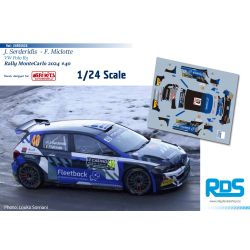 Jourdan Serderidis - VW Polo R5 - Rally MonteCarlo 2024