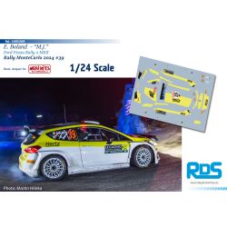 Eamonn Boland - Ford Fiesta Rally 2 MKII - Rally MonteCarlo 2024