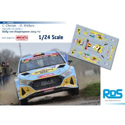 Cédric Cherain - Hyundai i20 Rally 2 - Rally van Haspengouw 2024