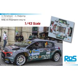Adrian Fernémont - Citroen C3 Rally 2 - Rally van Haspengouw 2024