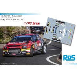 Miguel Suárez - Citroen C3 Rally 2 - Rally Islas Canarias 2024