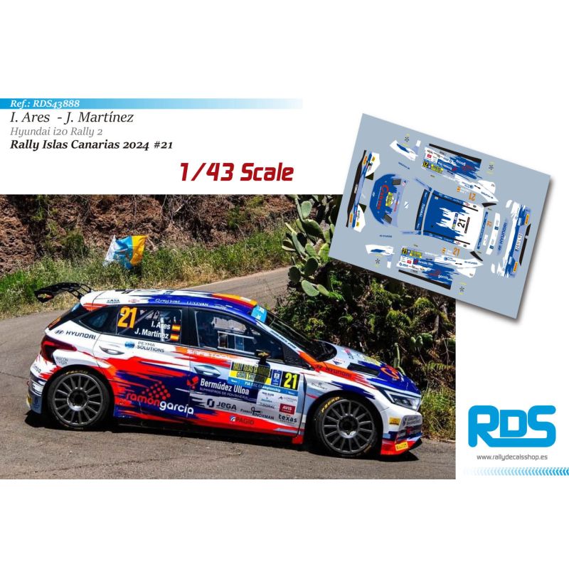 Iván Ares - Hyundai i20 Rally 2 - Rally Islas Canarias 2024