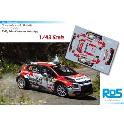 Sergio Fuentes - Citroen C3 Rally 2 - Rally Islas Canarias 2024